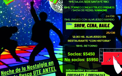 EXCURSIÓN NOCHE DE LA NOSTALGIA