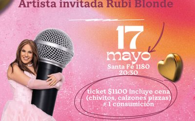Cena Show – 17 de mayo
